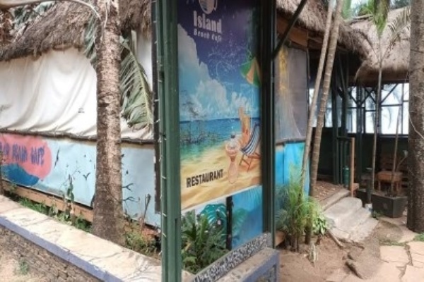 Islands Beach Café. Entebbe.